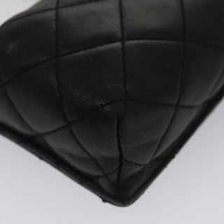 Chanel CC Phone Pouch with Chain Quilted Lambskin