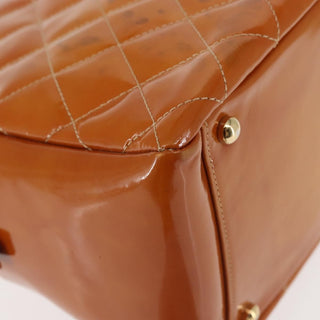 Chanel Vintage Petite Timeless Tote Quilted Patent