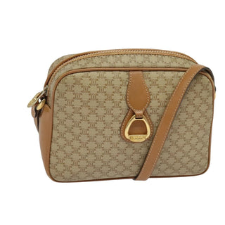 Celine Macadam Shoulder Bag PVC Leather