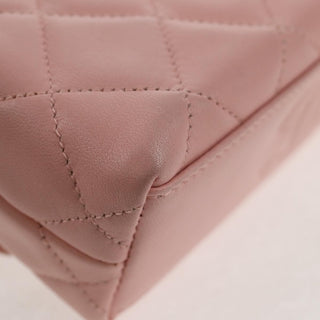 Chanel Vintage Camellia Flap Bag Quilted Lambskin