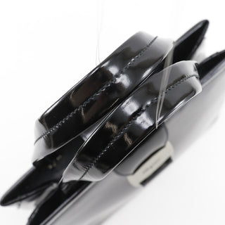 Salvatore Ferragamo Vala Shoulder Bag Patent Leather