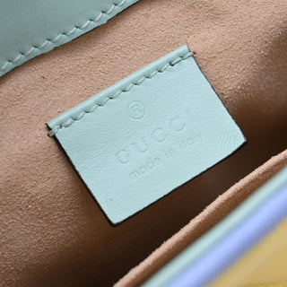 Gucci GG Marmont Top Handle Bag Leather