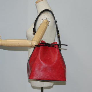 Louis Vuitton Bicolor Petit Noe Handbag Epi Leather