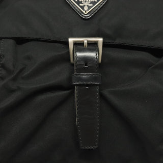 Prada Buckle Messenger Bag Tessuto