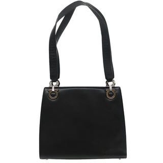 Salvatore Ferragamo Gancini Shoulder Bag Leather