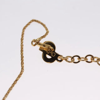 Christian Dior CD Pendant Necklace Metal