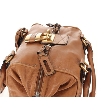 Chloe Paddington Lock Handbag Leather