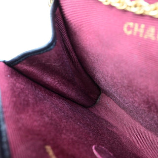 Chanel Vintage Round Flap Bag Quilted Lambskin