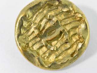 Chanel Logo CC Gold-plated