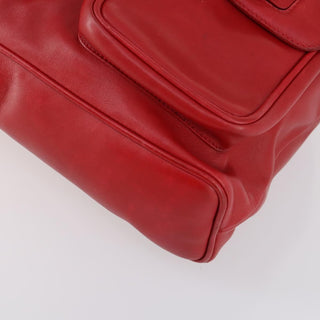 Gucci Vintage Bamboo Backpack Leather