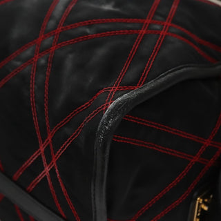 Prada Convertible Boston Bag Vitello Shine