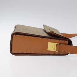 Celine Macadam Shoulder Bag PVC Leather