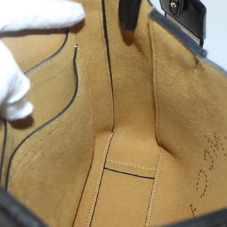 Stella McCartney Logo Crossbody Bag Perforated Faux Leather