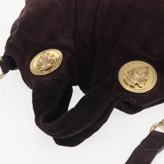 Gucci Hysteria Convertible Top Handle Bag Suede