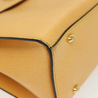 Celine Vintage Convertible Turnlock Top Handle Bag Leather