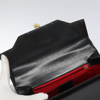 Gucci Vintage Lady Lock Top Handle Bag Leather