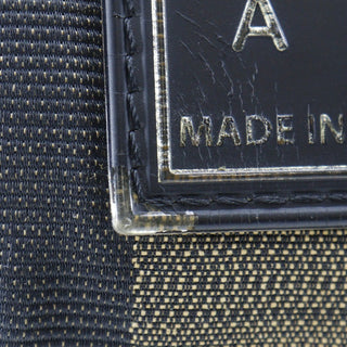 Fendi Front Pocket Waist Bag Pequin Canvas