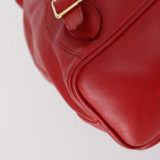 Gucci Vintage Bamboo Backpack Leather