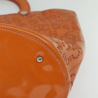 Chanel CC No.5 Shopping Tote Perforated Patent