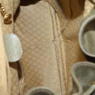 Gucci Vintage Bamboo Backpack Suede