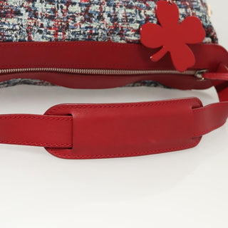 Chanel Camellia Shoulder Bag Tweed