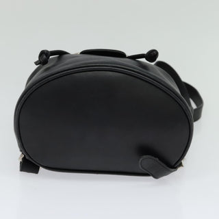 Salvatore Ferragamo Gancini Flap Drawstring Backpack Leather