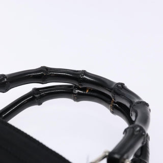 Gucci Vintage Bamboo Handle Bag Nylon
