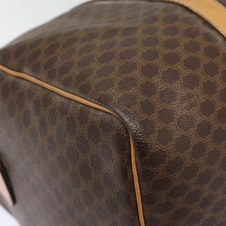 Celine Vintage Boston Bag Macadam Coated Canvas