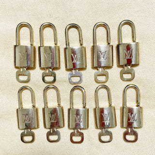 Louis Vuitton Cadenas Bag Charm Gold-plated