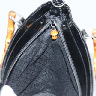 Gucci Vintage Bamboo Handle Bag Nylon
