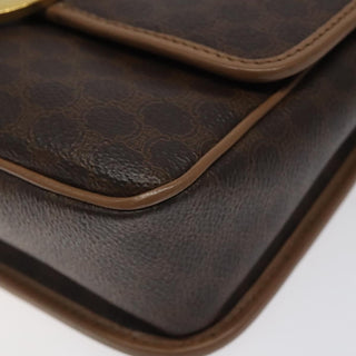 Celine Macadam Shoulder Bag PVC Leather