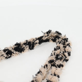 Chanel Classic Single Flap Bag Quilted Houndstooth Tweed and Ribbon