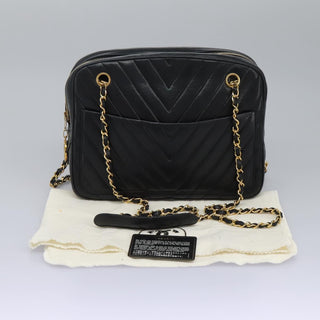 Chanel V Stitch Leather