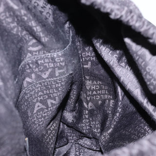 Chanel Square Stitch Tassel Hobo Quilted Leather