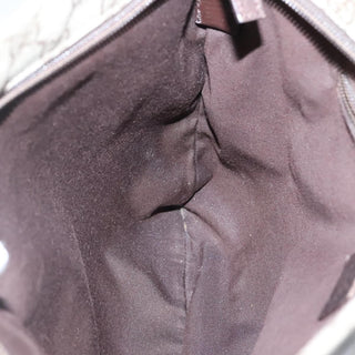 Gucci Zip Top Messenger Bag GG Coated Canvas