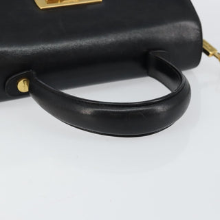 Salvatore Ferragamo Gancini Convertible Top Handle Bag Leather
