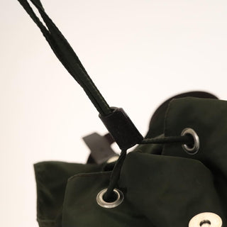 Prada Double Front Pocket Backpack Tessuto