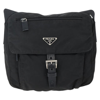 Prada Buckle Messenger Bag Tessuto