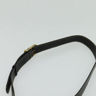 Celine Vintage Circle Logo Crossbody Bag Leather