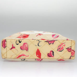 Chanel Vintage CC Chain Tote Printed patent leather