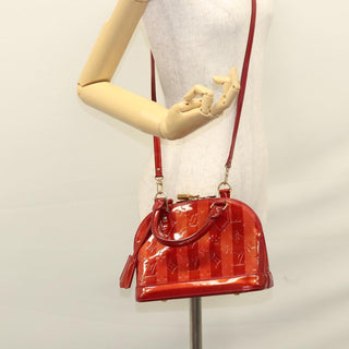Louis Vuitton Alma Handbag Limited Edition Monogram Vernis Rayures