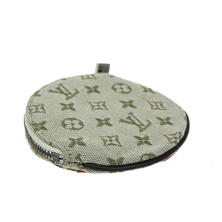 Louis Vuitton Round Coin Purse Mini Lin Croisette