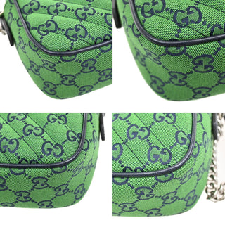 Gucci GG Marmont Shoulder Bag Diagonal GG Canvas