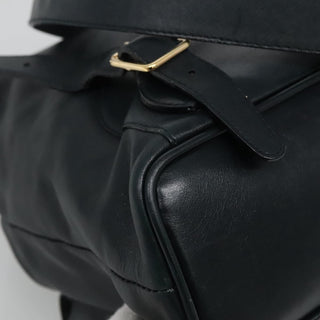 Gucci Vintage Bamboo Backpack Leather