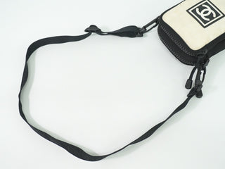 Chanel Sport Line Crossbody Bag Coated Canvas