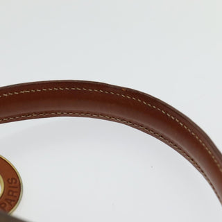 Celine Vintage Convertible Top Handle Bag Macadam Coated Canvas