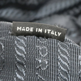 Prada Convertible Tote Printed Tessuto with Saffiano
