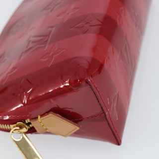 Louis Vuitton Cosmetic Pouch Limited Edition Monogram Vernis Rayures