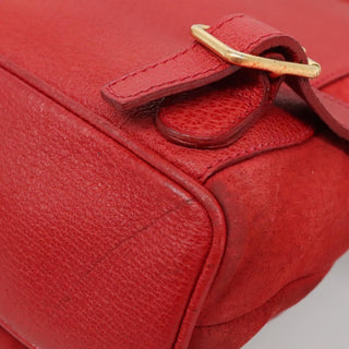 Gucci Vintage Bamboo Backpack Suede