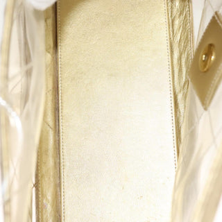 Chanel Classic Single Flap Bag Quilted Applique Vinyl